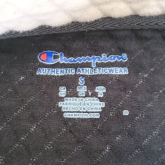 Champion Michigan State MSU Spartans Gray Quilted Pullover Jacket - Small - Picture 3 of 14